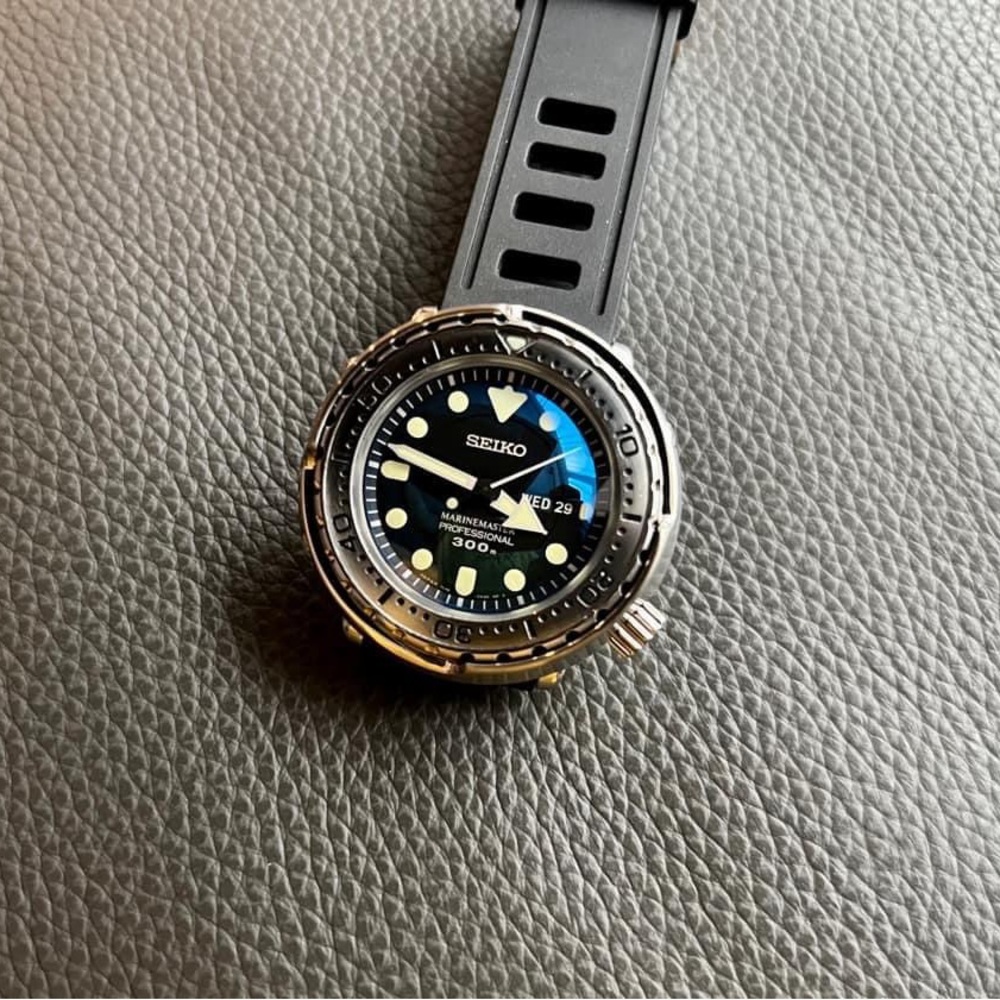 Seiko tuna marinemaster 300 sbbn033 dive watch
